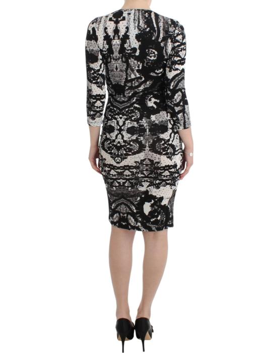  로베르토 카발리 미디 원피스 SIG11996 BLACK - ROBERTO CAVALLI