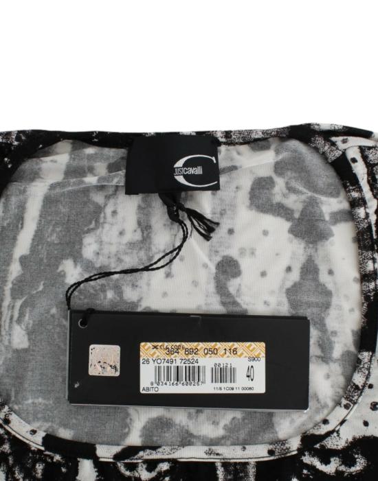  로베르토 카발리 미디 원피스 SIG11996 BLACK - ROBERTO CAVALLI