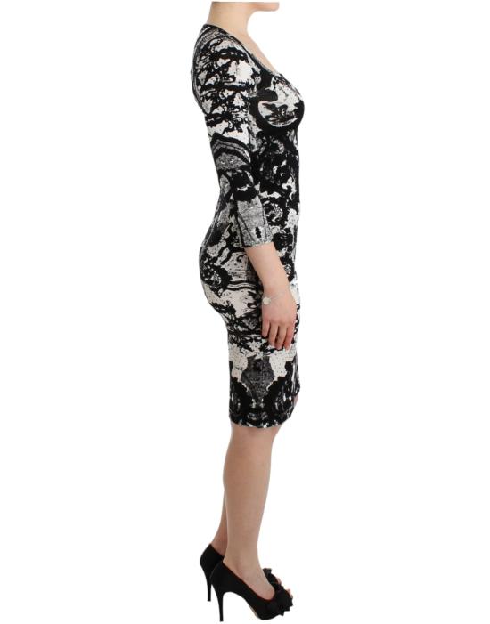  로베르토 카발리 미디 원피스 SIG11996 BLACK - ROBERTO CAVALLI