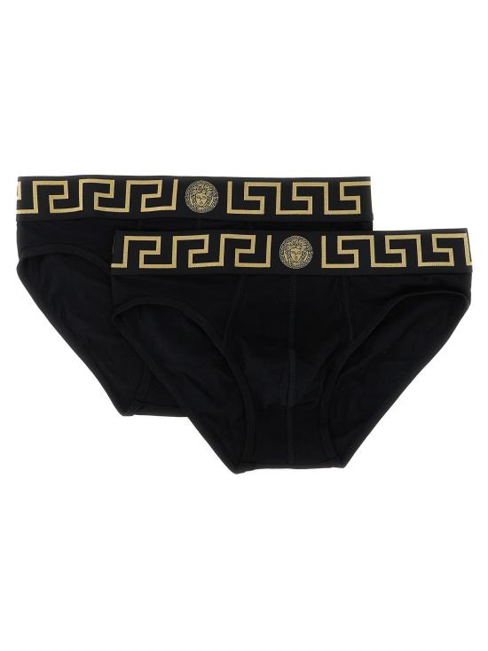 26FW 베르사체 탑 VE338021BM BLACK