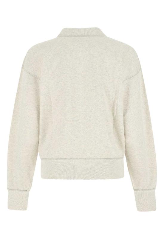 26SS 이자벨마랑에뚜왈 모비 로고 스웨트셔츠 SW0003FAA1M07E 23EC BEIGE - ISABEL MARANT ETOILE