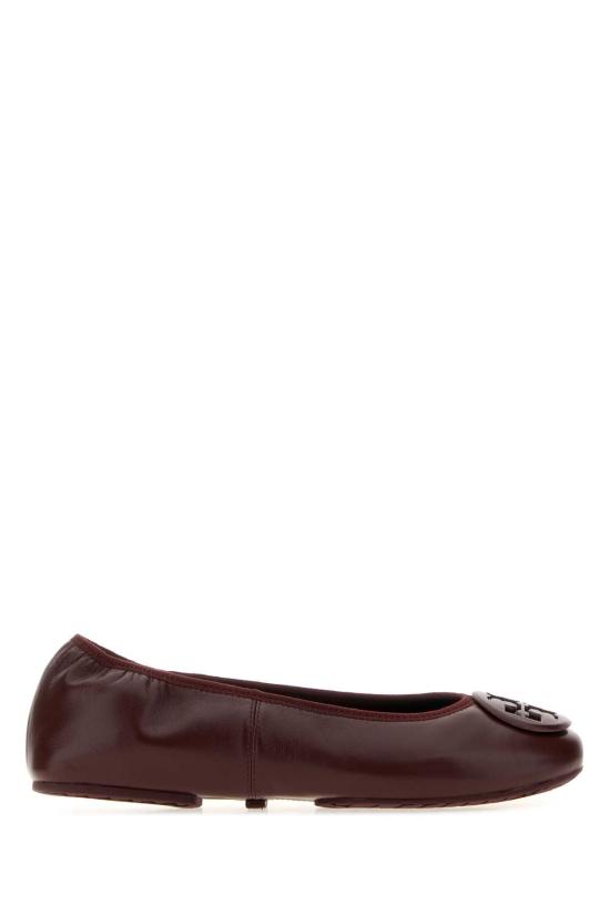 26FW 토리버치 플랫 슈즈 174536 601 BURGUNDY