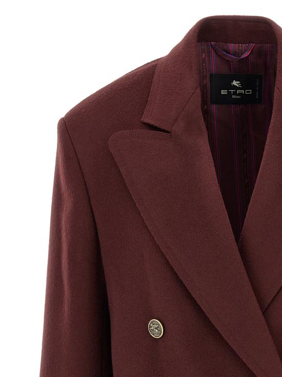  에트로 트렌치 코트 ET295930BM BURGUNDY - ETRO
