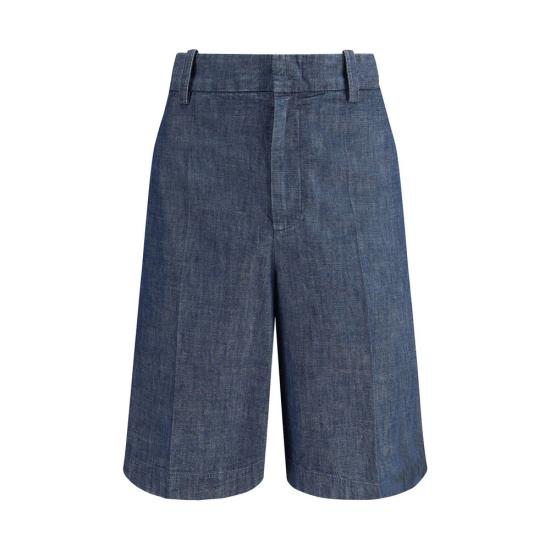 26SS 질샌더 데님 숏팬츠 JIJ22KA0337J45323406BB BLUE