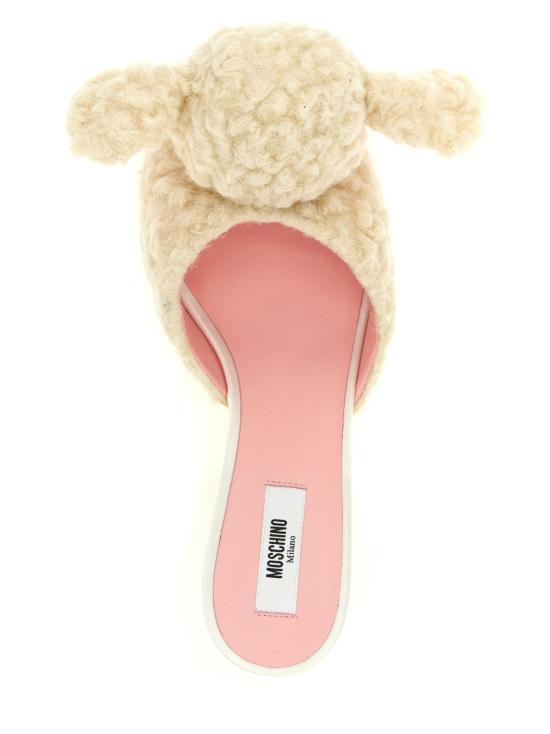 26FW 모스키노 힐/펌프스 MO338628BM WHITE - MOSCHINO