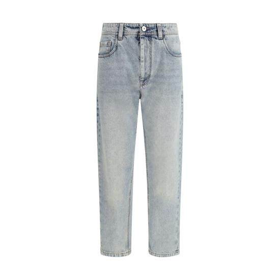 26SS 브루넬로 쿠치넬리 데님 팬츠 BRMA095P5319C9387BB BLUE