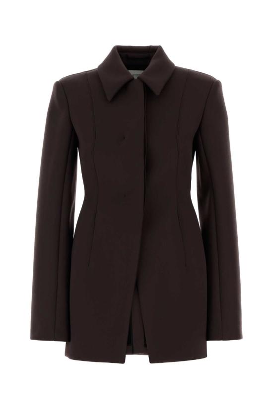25FW 스포트막스 수트 자켓 2522046083600 002 BROWN