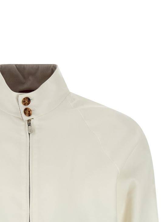 26SS 브루넬로 쿠치넬리 자켓 BR326378BM WHITE - BRUNELLO CUCINELLI