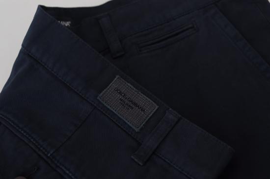  돌체앤가바나 스트레이트 팬츠 PAN74740 NAVY - DOLCE & GABBANA