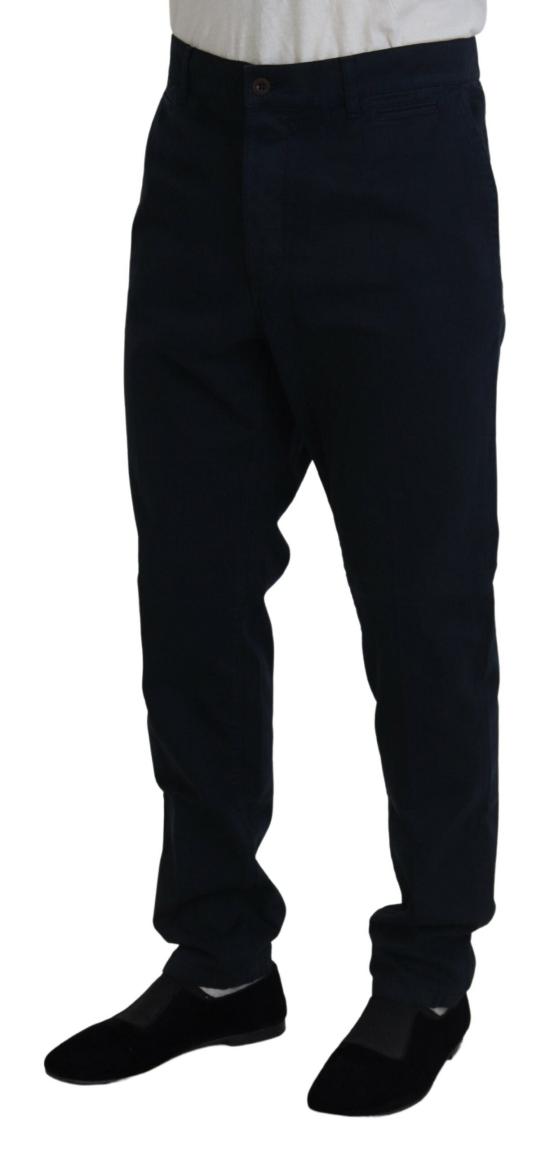  돌체앤가바나 스트레이트 팬츠 PAN74740 NAVY - DOLCE & GABBANA