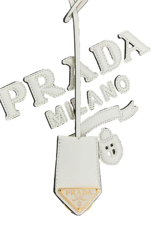 25FW 프라다 미디엄 리넨 가죽 토트백 1BG474VOHO2DLI F0N86 BEIGE - PRADA