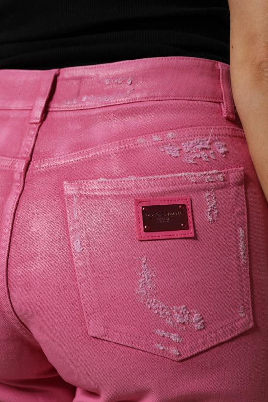  돌체앤가바나 스트레이트 팬츠 PAN76311 PINK - DOLCE & GABBANA