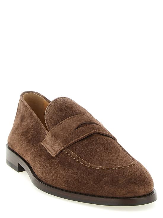26SS 브루넬로 쿠치넬리 로퍼 BR328746BM BROWN - BRUNELLO CUCINELLI
