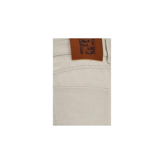 26SS 펜디 스트레이트 팬츠 FEFLP882AOHVF1W0TBB BEIGE - FENDI