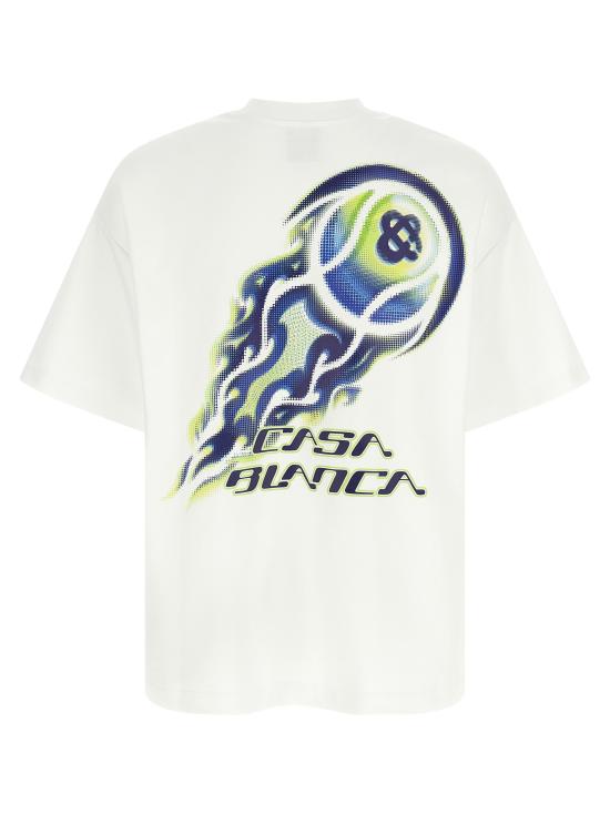 26SS 카사블랑카 탑 CA329019BM WHITE - CASABLANCA