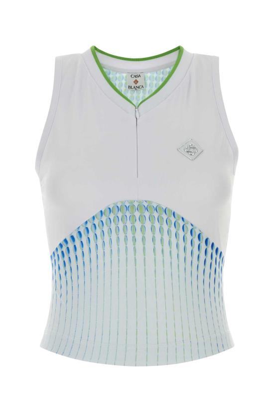 26SS 카사블랑카 민소매 티셔츠 WSP26JTP47502 DOTS WHITE