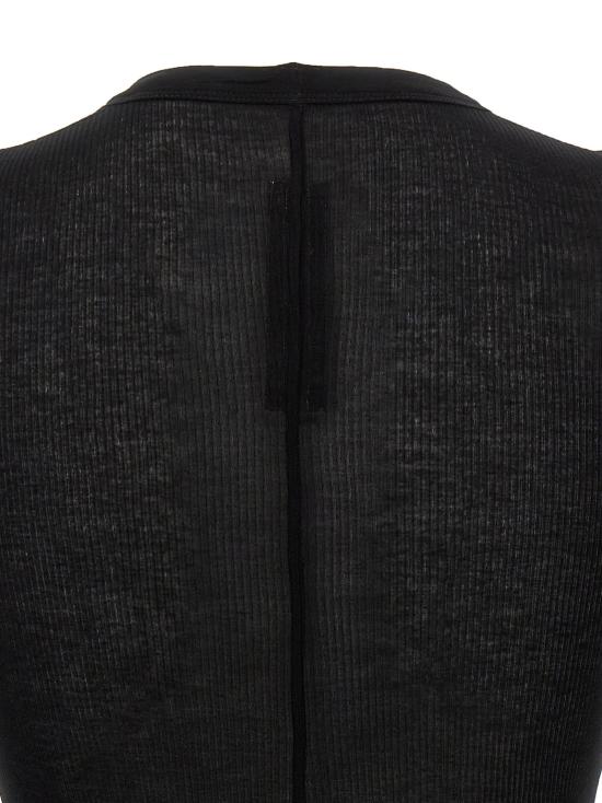  릭 오웬스 탑 RI325983BM BLACK - RICK OWENS