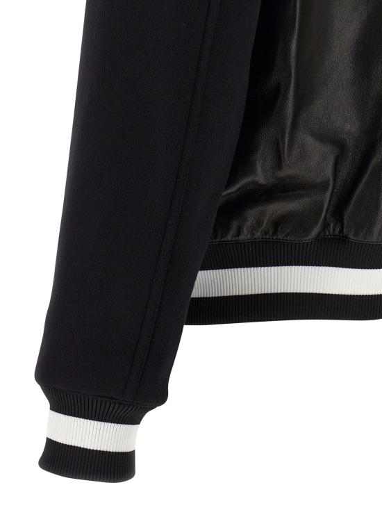 25FW 발망 봄버 자켓 BA318596BM BLACK - BALMAIN