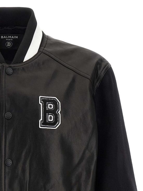 25FW 발망 봄버 자켓 BA318596BM BLACK - BALMAIN