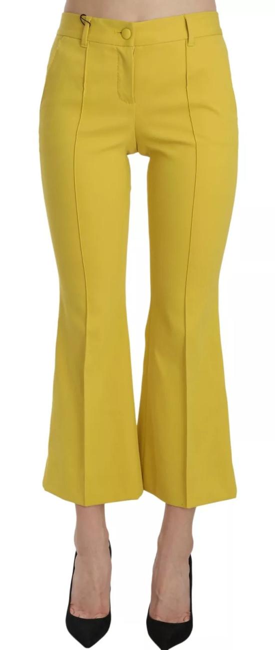  돌체앤가바나 스트레이트 팬츠 PAN61191 YELLOW - DOLCE & GABBANA