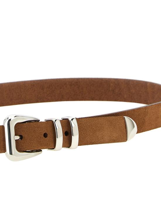 26FW 브루넬로 쿠치넬리 가죽 벨트 BR337819BM BROWN - BRUNELLO CUCINELLI
