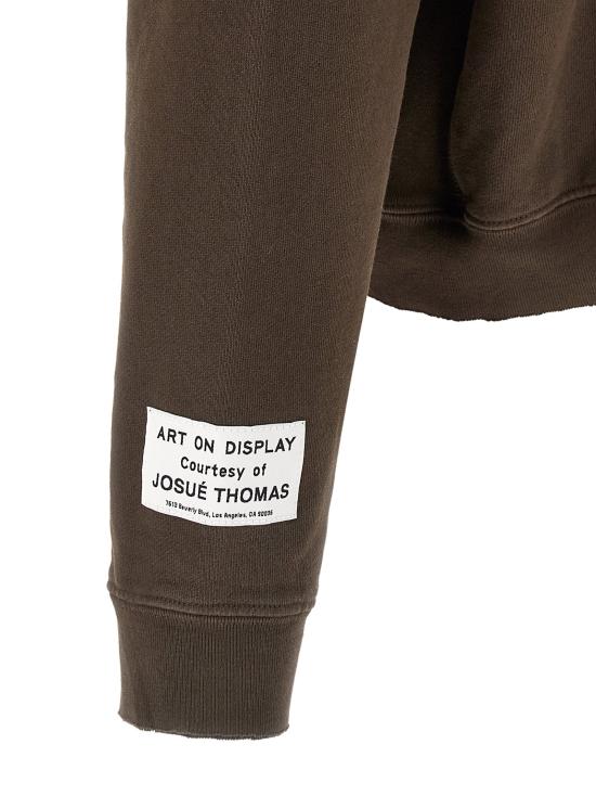 26SS 갤러리 디파트먼트 후드 티셔츠 GA334671BM BROWN - GALLERY DEPT