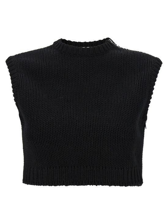 26SS 막스마라 민소매 티셔츠 MA332831BM BLACK