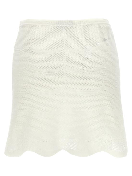  톰포드 숏 스커트 TO303508BM WHITE - TOMFORD