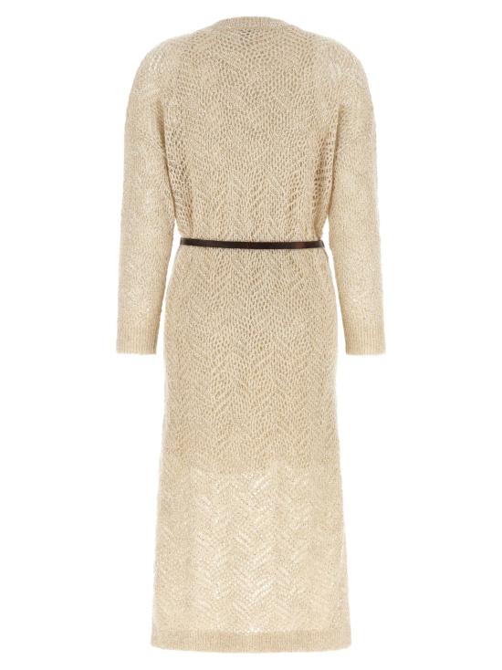 26FW 브루넬로 쿠치넬리 미디 원피스 BR338455BM BEIGE - BRUNELLO CUCINELLI