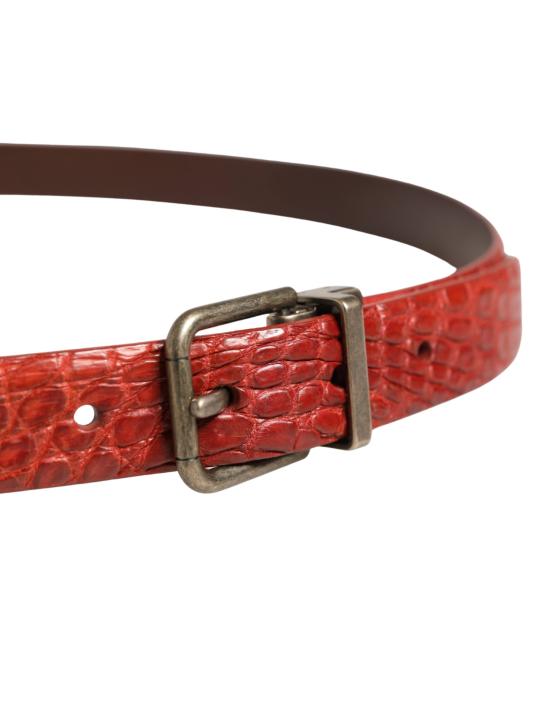  돌체앤가바나 가죽 벨트 BEL9704 RED - DOLCE & GABBANA