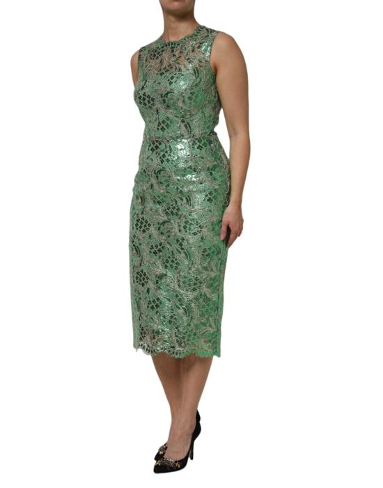  돌체앤가바나 미디 원피스 DR81732 GREEN - DOLCE & GABBANA