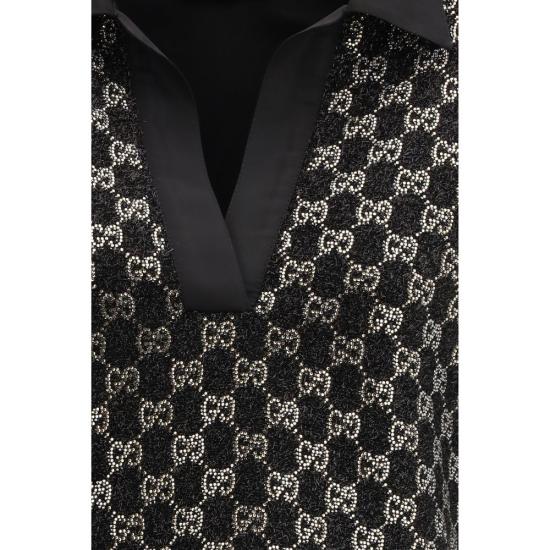 26SS 구찌 폴로 티셔츠 GU846682ZARWY1000BB BLACK - GUCCI