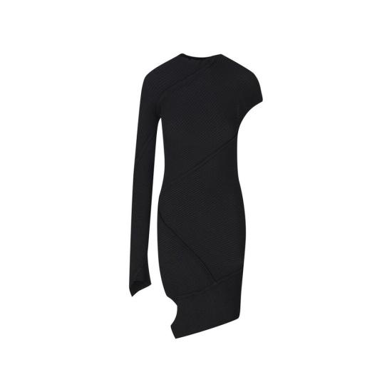  발렌시아가 미디 원피스 BA 9137656955092 BLACK