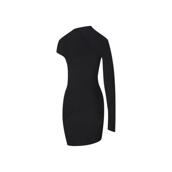  발렌시아가 미디 원피스 BA 9137656955092 BLACK - BALENCIAGA