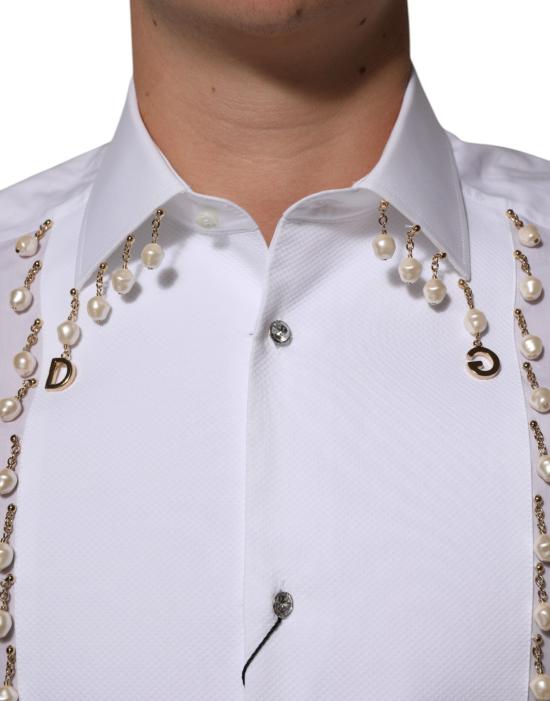  돌체앤가바나 긴팔 셔츠 TSH91330 WHITE - DOLCE & GABBANA