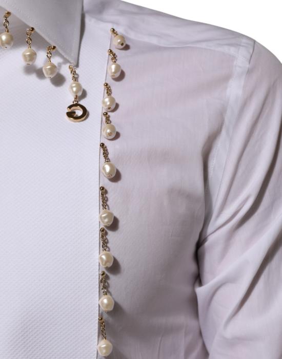  돌체앤가바나 긴팔 셔츠 TSH91330 WHITE - DOLCE & GABBANA