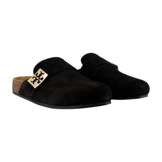 25FW 토리버치 뮬/슬리퍼 CONFIG TORS24002 BLACK - TORY BURCH