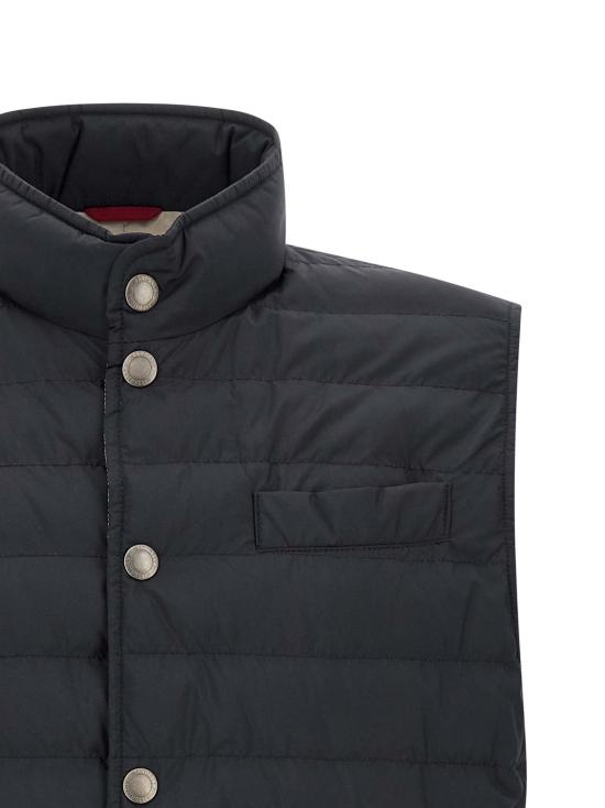 26FW 브루넬로 쿠치넬리 패딩 조끼 BR337513BM NAVY - BRUNELLO CUCINELLI