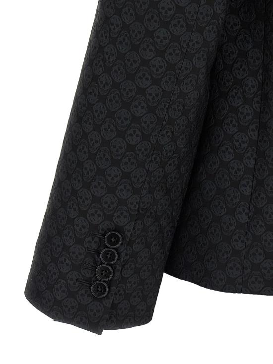 25FW 알렉산더 맥퀸 수트 자켓 MC315084BM BLACK - ALEXANDER MCQUEEN