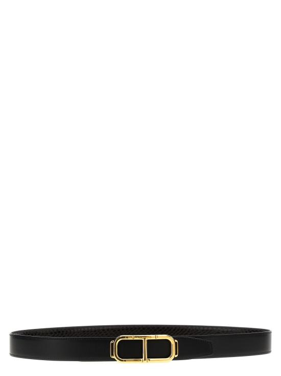  톰포드 가죽 벨트 TO304061BM BLACK - TOMFORD