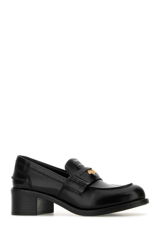  미우미우 로퍼 5D276EF050055 F0002 BLACK - MIU MIU