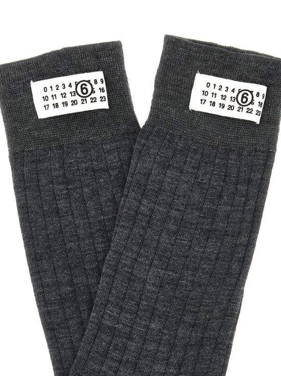 26FW MM6 메종마르지엘라 양말 MM338324BM GRAY - MM6 MAISON MARGIELA