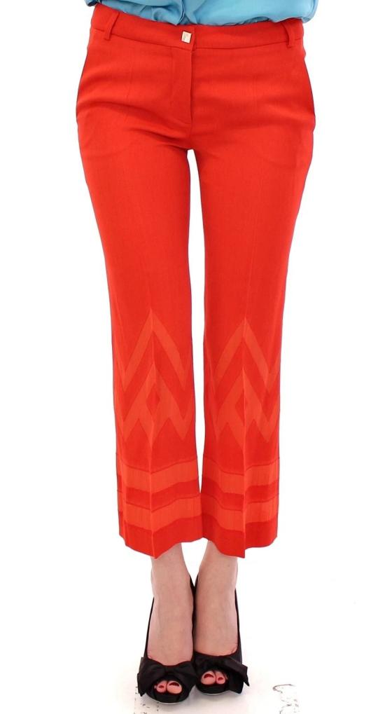  베르사체 스트레이트 팬츠 GSS10808 RED - VERSACE