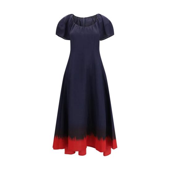26SS 토리버치 롱 원피스 TO177774988BB NAVY