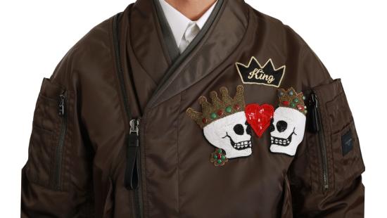  돌체앤가바나 가죽 자켓 JKT2541 BROWN - DOLCE & GABBANA