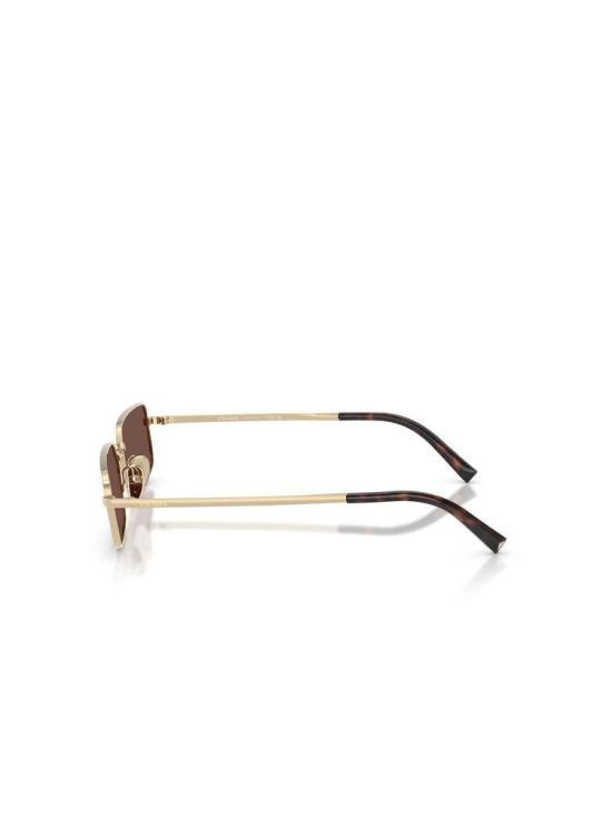  프라다 시그니처 메탈 직사각형 선글라스 0PR A60S ZVN80T 59 Prada GOLD - PRADA