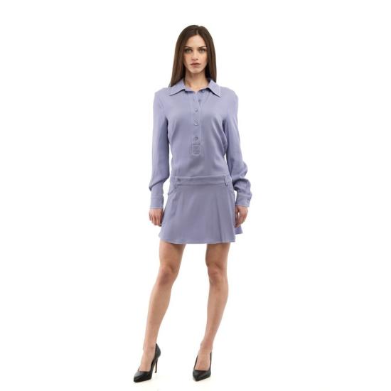  모스키노 미디 원피스 MO232K1A04588273BX PURPLE