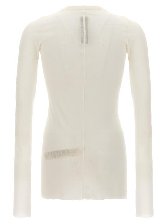  릭 오웬스 탑 RI337185BM WHITE - RICK OWENS