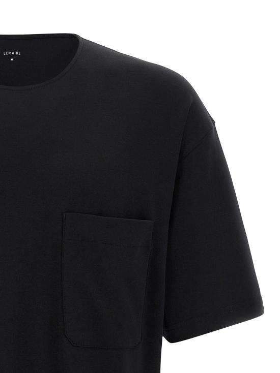 25FW 르메르 탑 LE321056BM BLACK - LEMAIRE