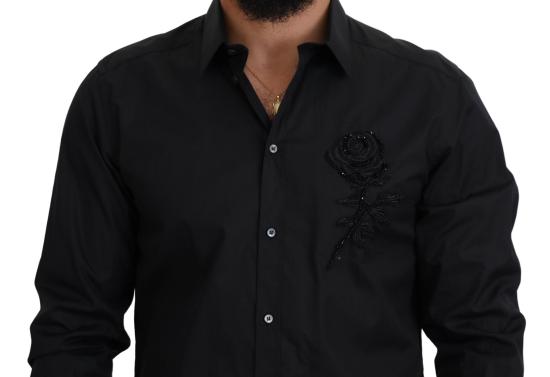  돌체앤가바나 긴팔 셔츠 TSH83808 BLACK - DOLCE & GABBANA